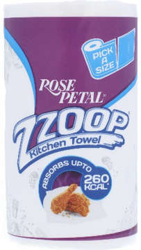 Picture of ROSE PETAL ZZOOP KITCHEN TOWEL